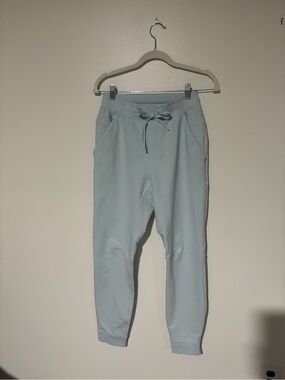 Lululemon Men's Size XS City Sweat Jogger in Silver Blue Stretch French Terry